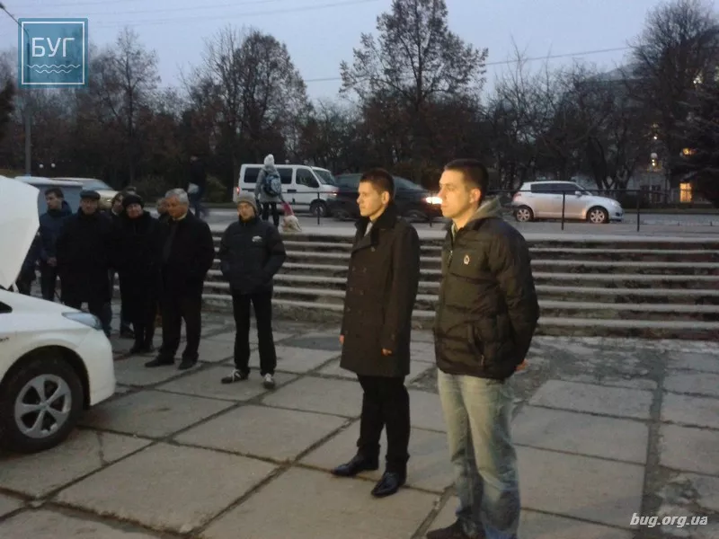 Демонстрація гібридного автомобіля МВС у Нововолинську 7 Фото00002