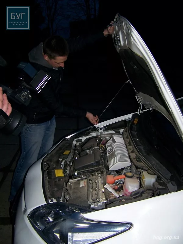 Демонстрація гібридного автомобіля МВС у Нововолинську 5 Фото00008