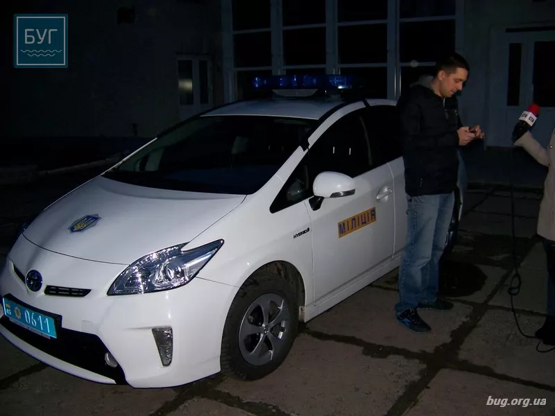 Демонстрація гібридного автомобіля МВС у Нововолинську 2 Фото00011