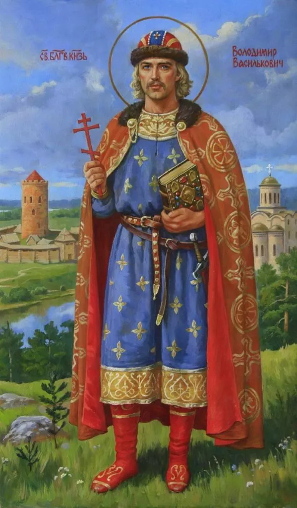 «Любо мнє», - сказав князь Володимир, заснувавши місто Любомль 4 f_vladimir-vasilkovich_orlenov_artur_1376820083