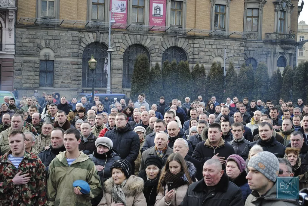 Остання мирна акція бійців АТО проти ув'язнення добровольців у Львові. Далі буде кров? 5 _DSC0114