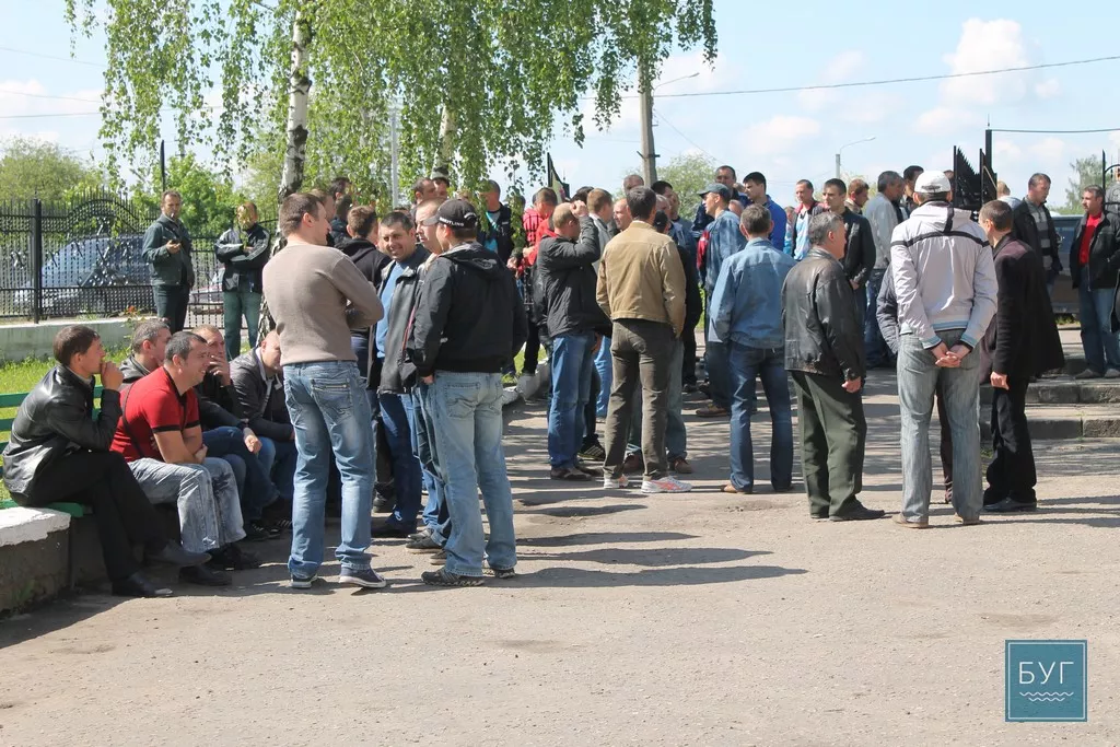"Борсук не пройде!", - нова акція протесту шахтарів під ДП "Волиньвугілля" 6 IMG_0660