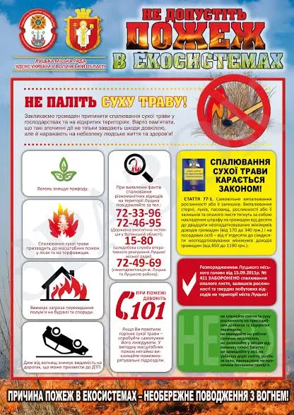 В селі Суходоли горіла суха трава 1