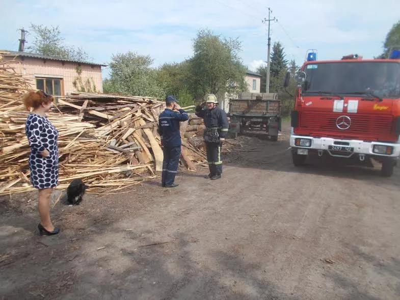В Іваничах рятувальниками було проведено тактико-спеціальні навчання 4