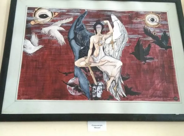 У Володимирі-Волинському виставка сюрреалістичних картини нововолинського митця Анатолія Мужевітіна 9