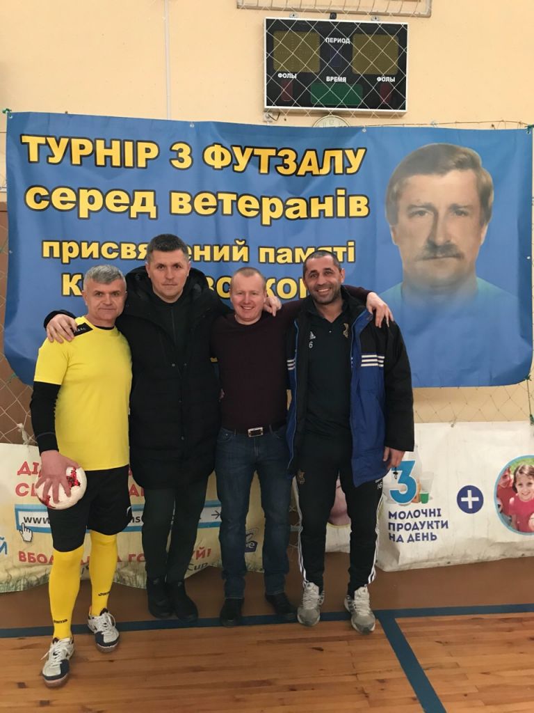 Відбувся відкритий чемпіонат Володимира-Волинського з футзалу серед ветеранів пам’яті Кореневського 4