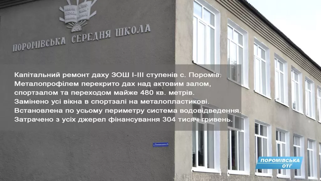 В Поромівській ОТГ розповіли про досягнення за 2017 5
