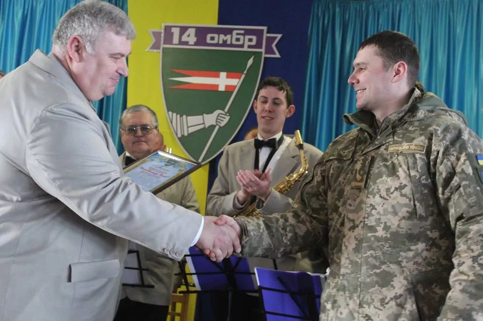 Музичні подарунки для військовослужбовців 14-ї бригади підготували «Володимир Band» та «Брас Band» 3