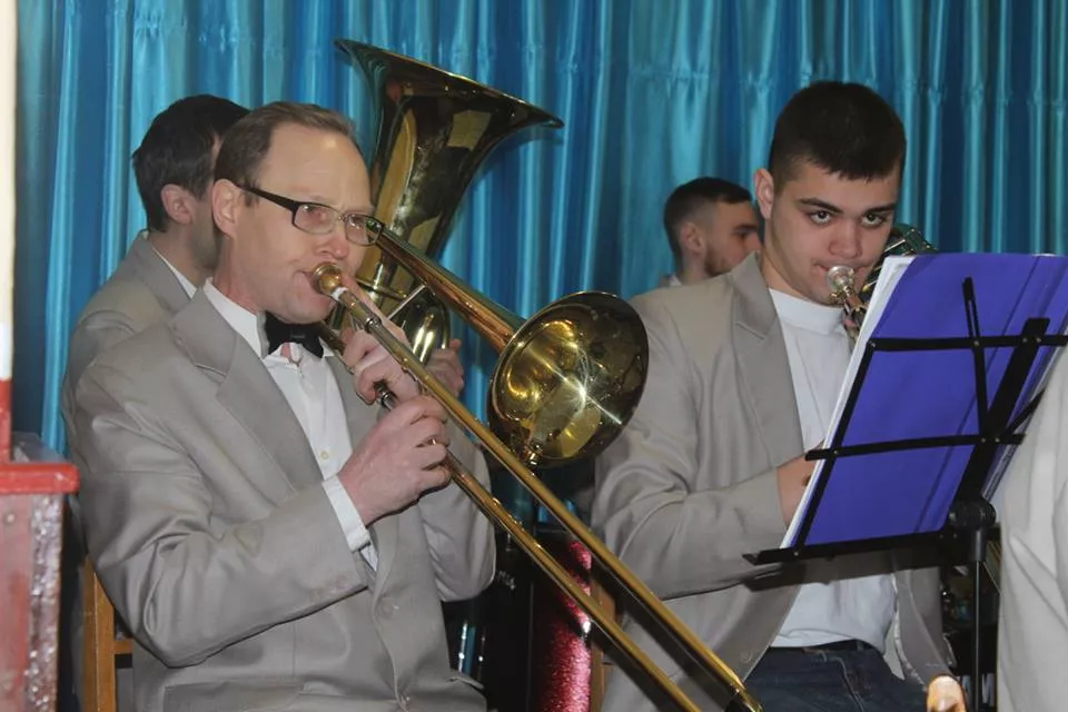 Музичні подарунки для військовослужбовців 14-ї бригади підготували «Володимир Band» та «Брас Band» 2