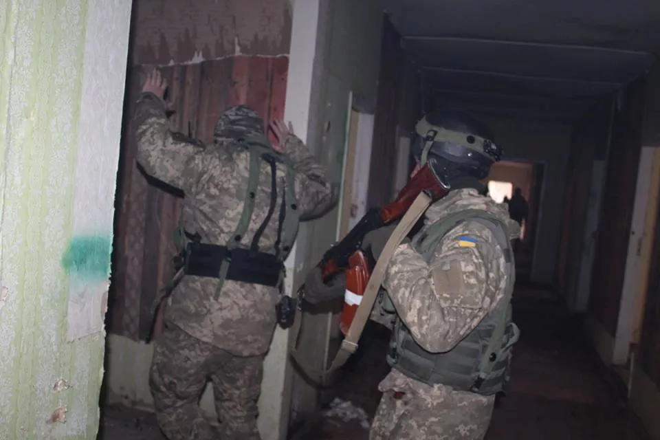 Бійці 14-ї бригади у взаємодії з іноземними відпрацьовують звільнення населених пунктів 7