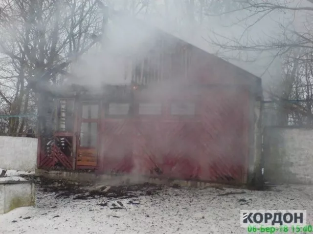 На стадіоні в Любомлі сталася пожежа 1