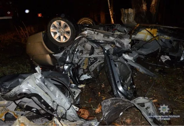 Смертельна ДТП в Маневицькому районі: авто на швидкості злетіло в кювет та врізалося в дерево 3