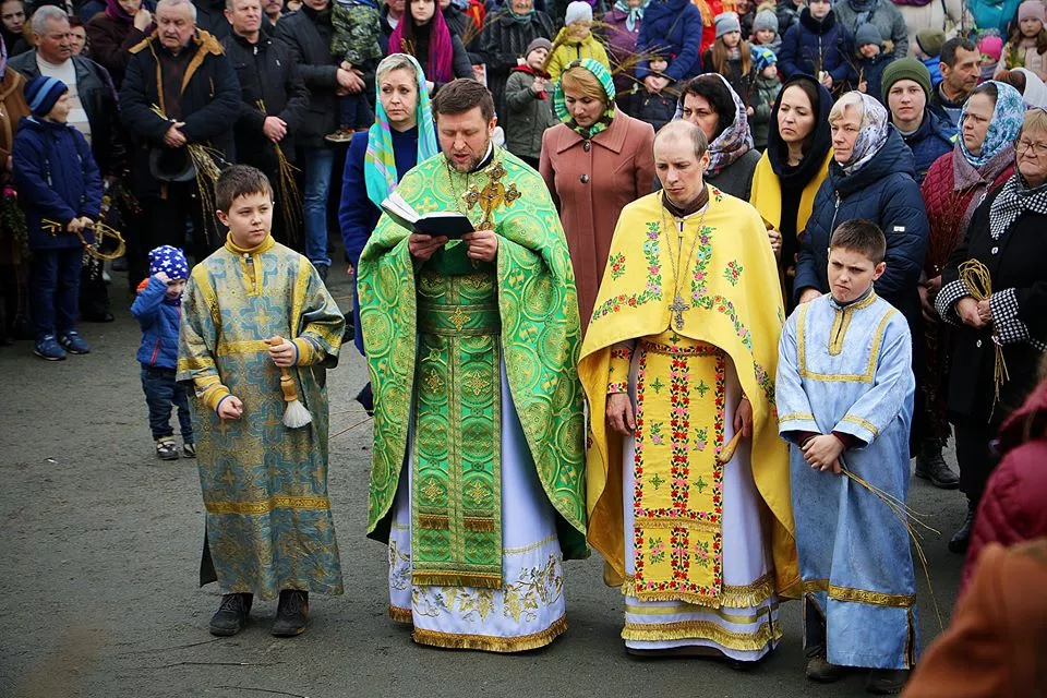 Як у Нововолинську Вербну неділю святкували 4