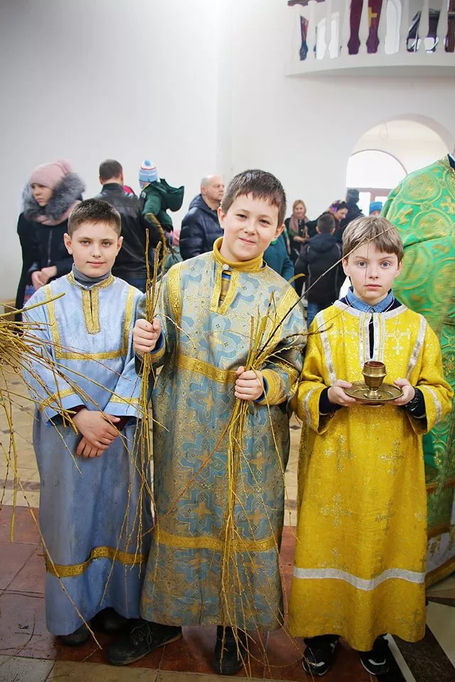 Як у Нововолинську Вербну неділю святкували 10