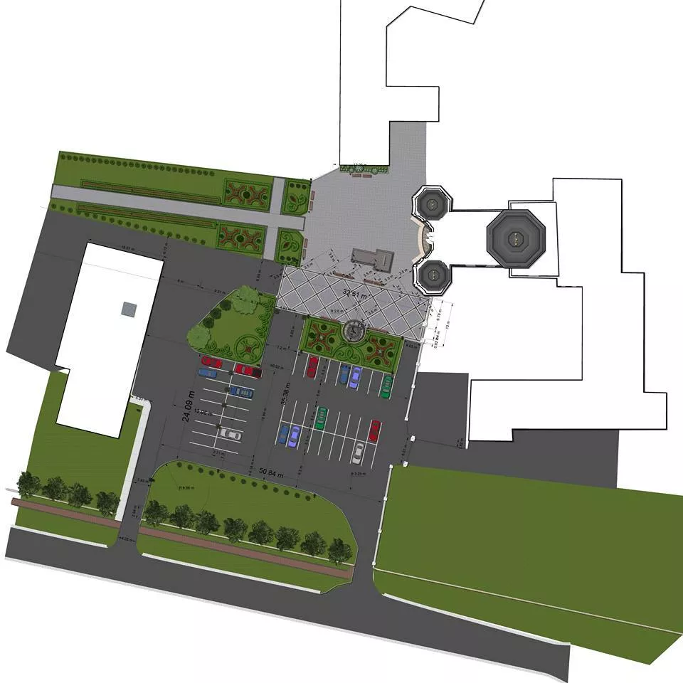 За місяць у центрі Володимира-Волинського планують збудувати стоянку для авто 4