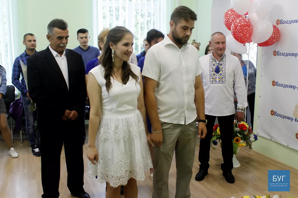 У Володимирі-Волинському перша пара уклала шлюб за добу 3