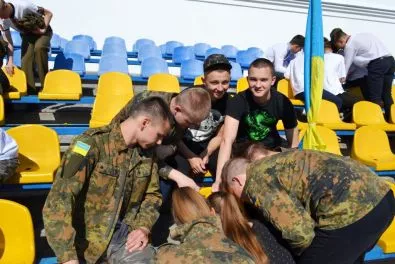У Нововолинську відбувся міський етап військової гри "Джура" 14
