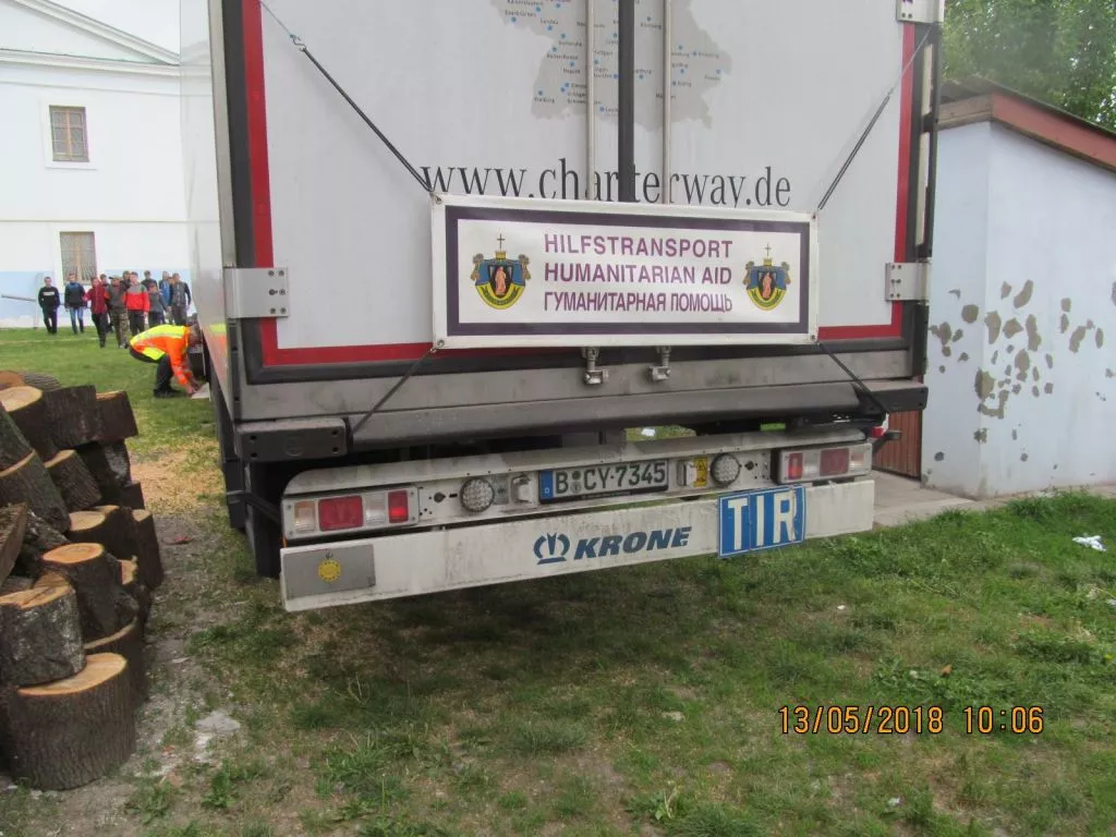 До Володимира-Волинського надійшов черговий транш гуманітарної допомоги від німців 3