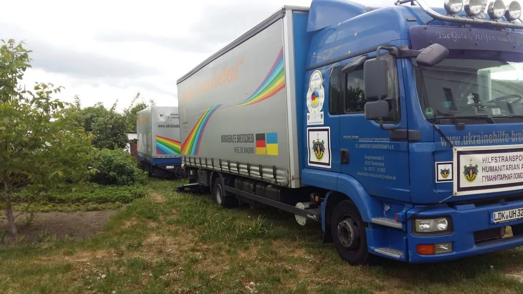 До Володимира-Волинського надійшов черговий транш гуманітарної допомоги від німців 4