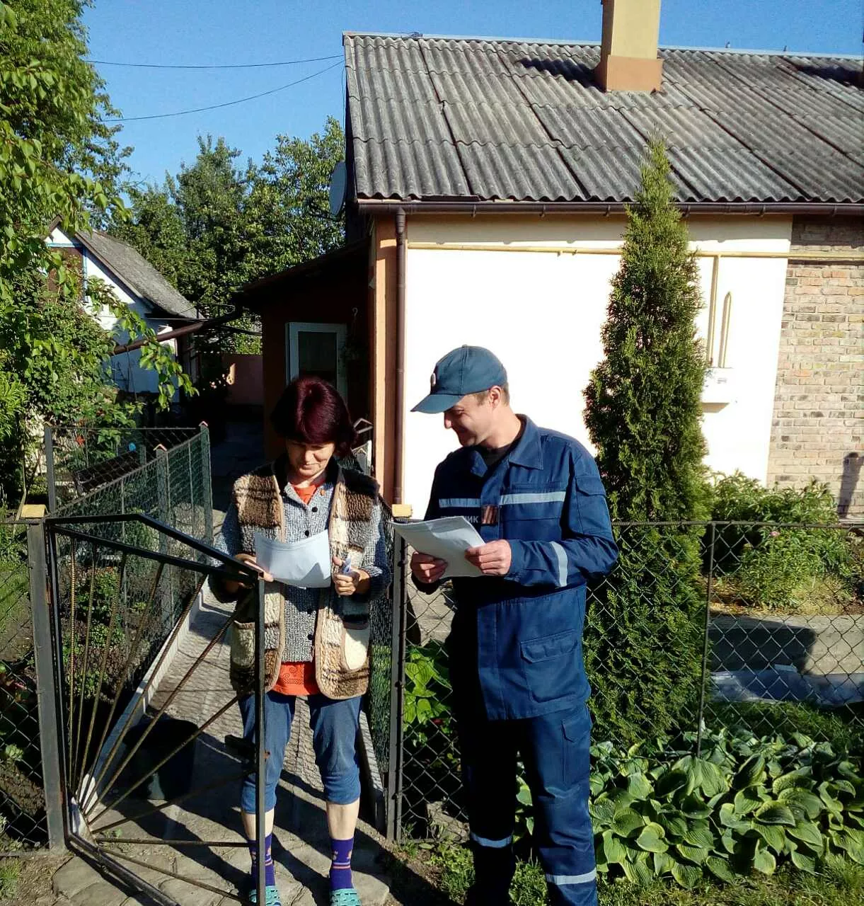 Пожежники провели рейд у житловому секторі міста Новововлинськ 3