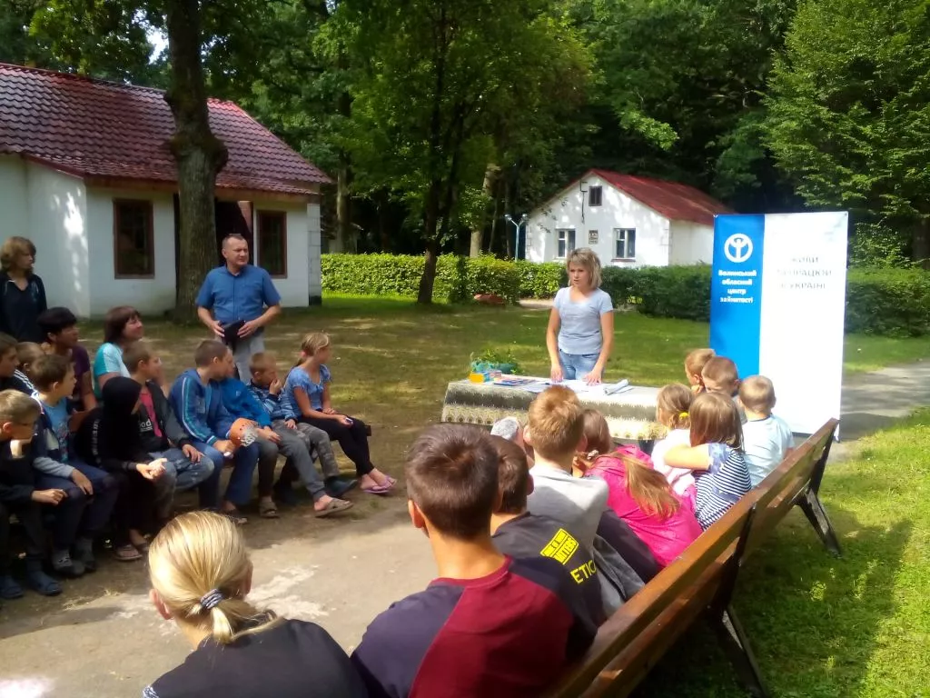 Вихованцям табору «Барвінок» провели «Подорож у світ професій» 4