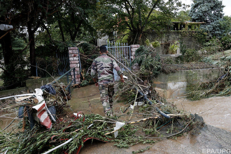 Повінь на півдні Франції: кількість жертв зросла 5