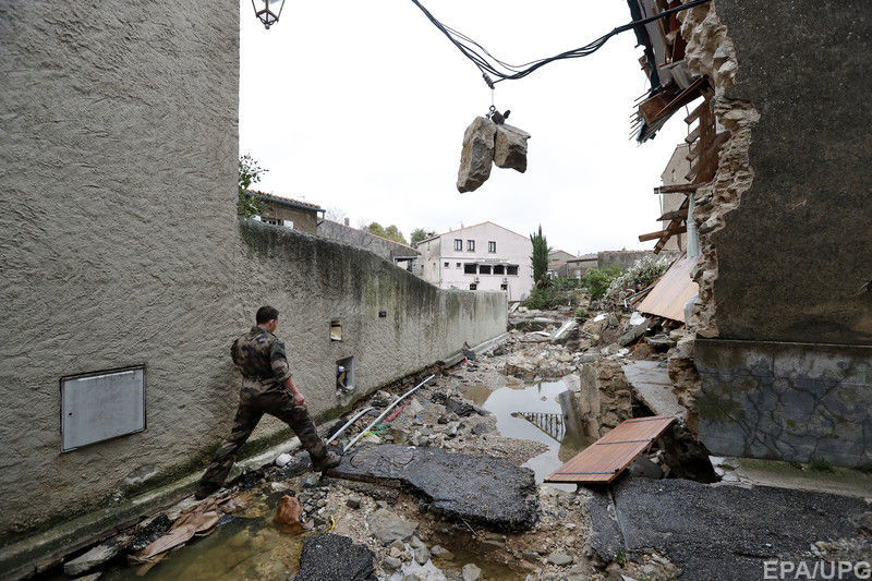 Повінь на півдні Франції: кількість жертв зросла 7