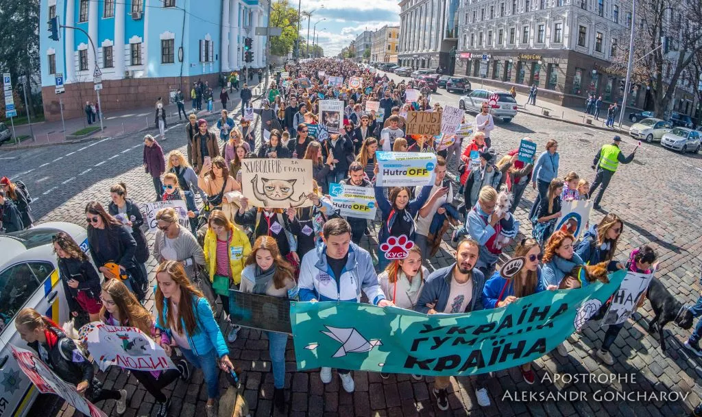 У Києві пройшов масштабний марш за права тварин 3