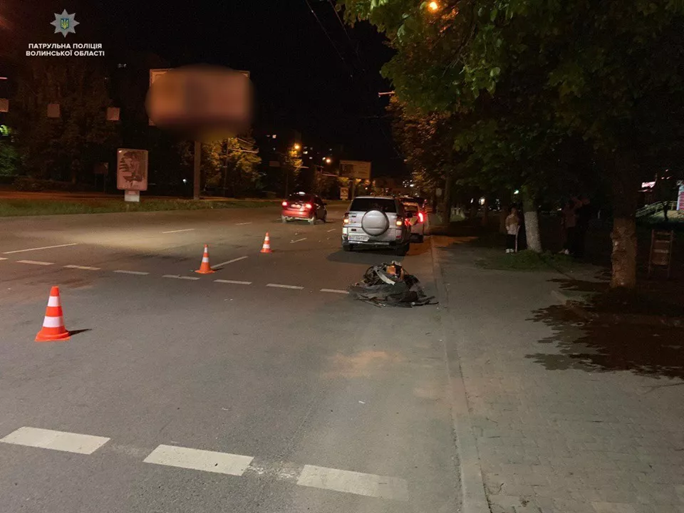 Знайшли водія, який спричинив ДТП у Луцьку та втік 1