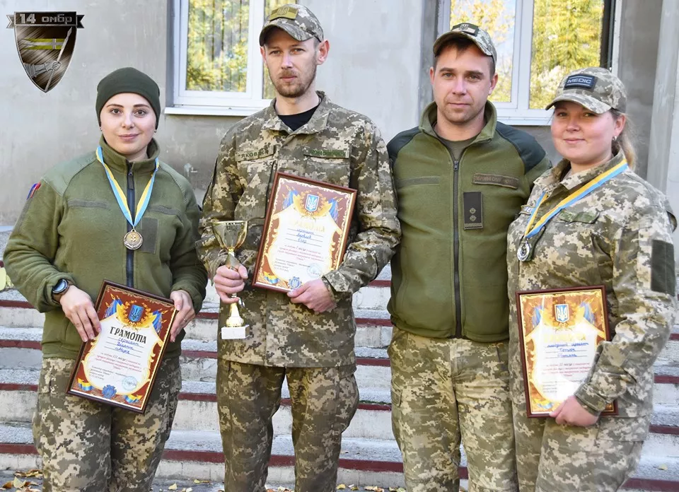 Медик 14-ої бригади - кращий фахівець із тактичної медицини ОТУ «Північ» 2
