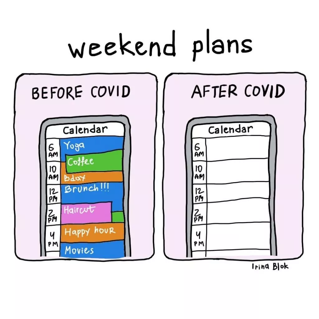 Як коронавірус змінив наше життя, описала художниця в кумедних картинках 6