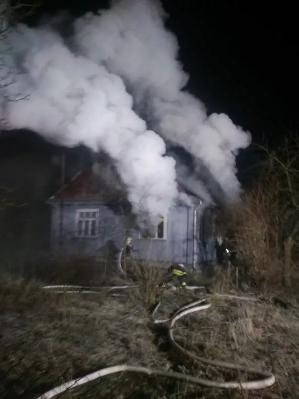 У Володимирі вночі горів житловий будинок 3