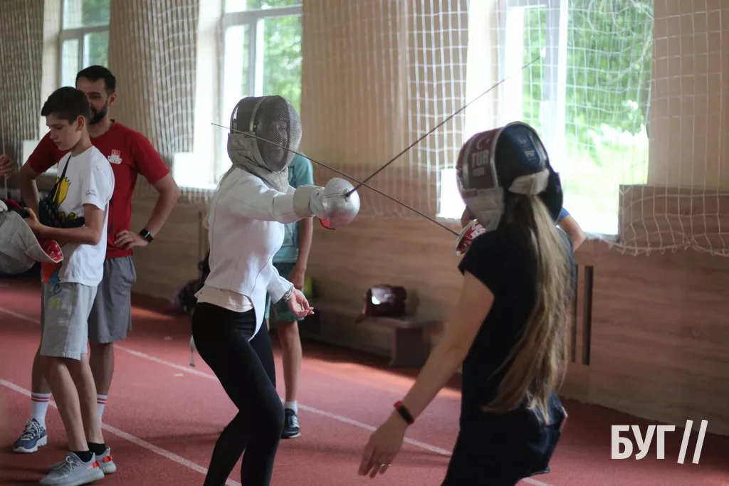 У Нововолинську відбулося відкрите тренування Олімпійської збірної Туреччини з фехтування 6