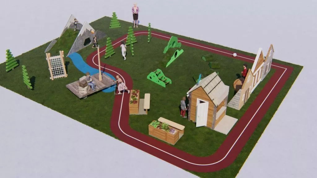 Святкові інсталяції, тренажери та різьблені скульптури: у Володимирі 12 громадських проєктів пройшли відбір 10