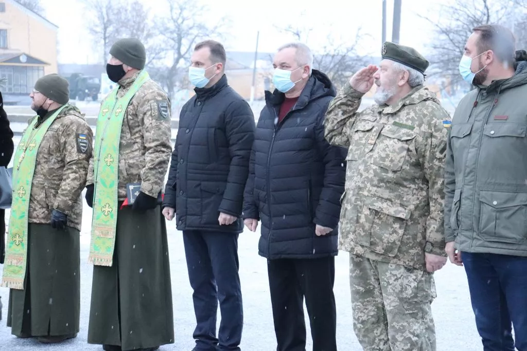 Військових у Володимирі привітали з 30-літтям Збройних Сил України 2