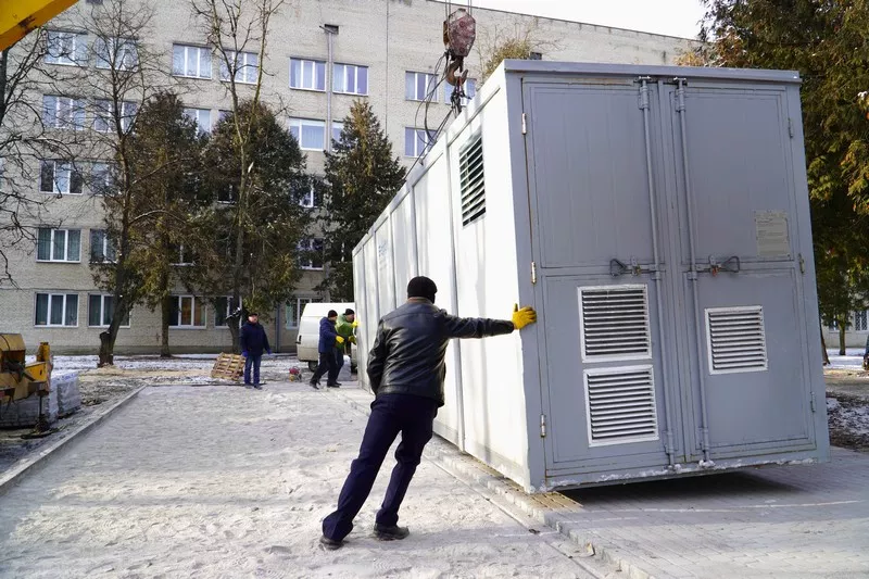 Розпочались роботи по встановленню кисневої станції у ТМО Володимира 2