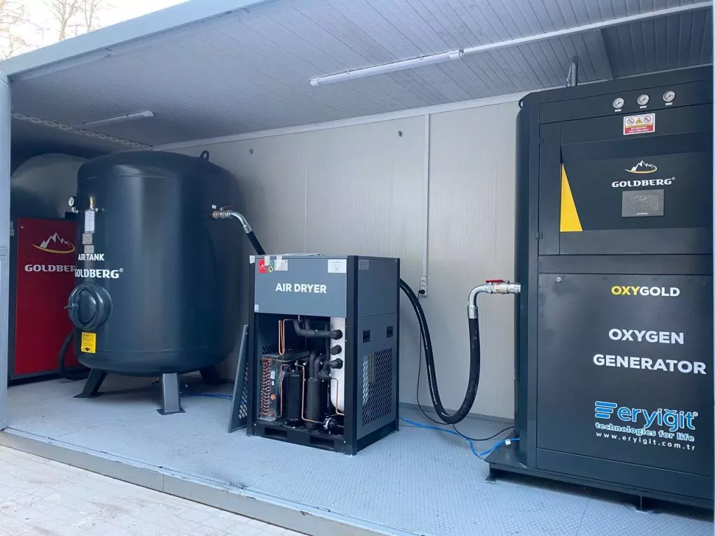 Розпочались роботи по встановленню кисневої станції у ТМО Володимира 4