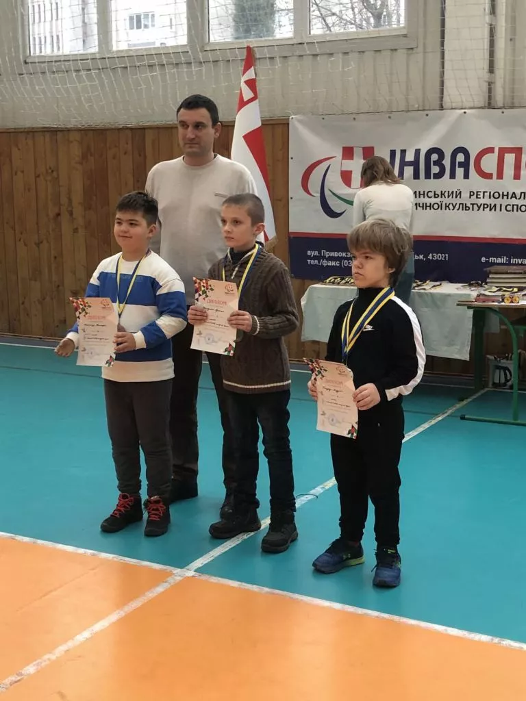 Володимирські спортсмени посіли призові місця у спартакіаді «Повір у себе» 1