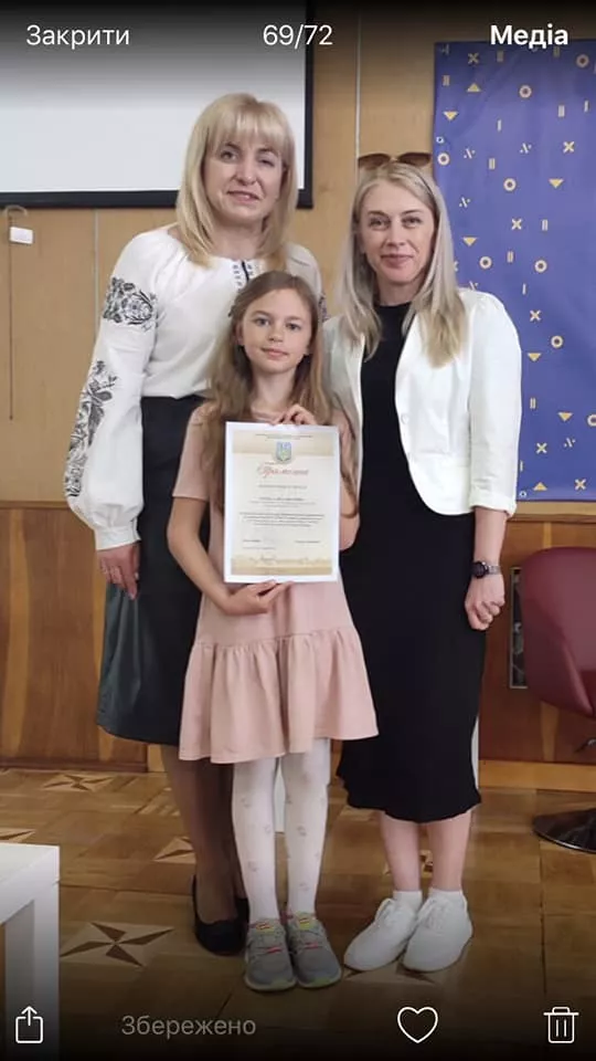 Учениця ліцею №1 у Володимирі здобула перемогу на міжнародному мовно-літературному конкурсі імені Тараса Шевченка 2