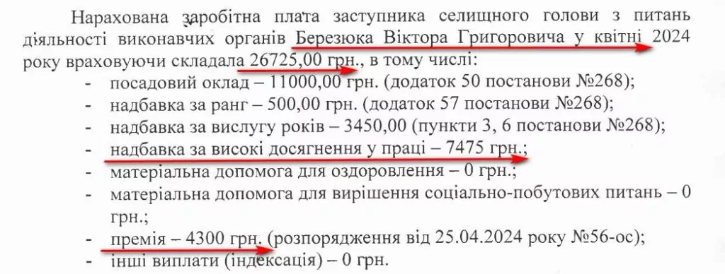 Попри фінансову «діру» в місцевому бюджеті, посадовці Іваничівської селищної ради отримують «за вірну службу» премії і надбавки 6