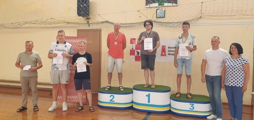 Турнір зі швидких шахів пройшов на вихідних у Володимирі 10