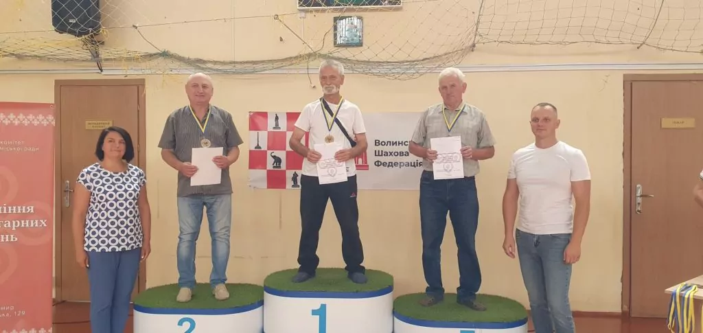 Турнір зі швидких шахів пройшов на вихідних у Володимирі 12