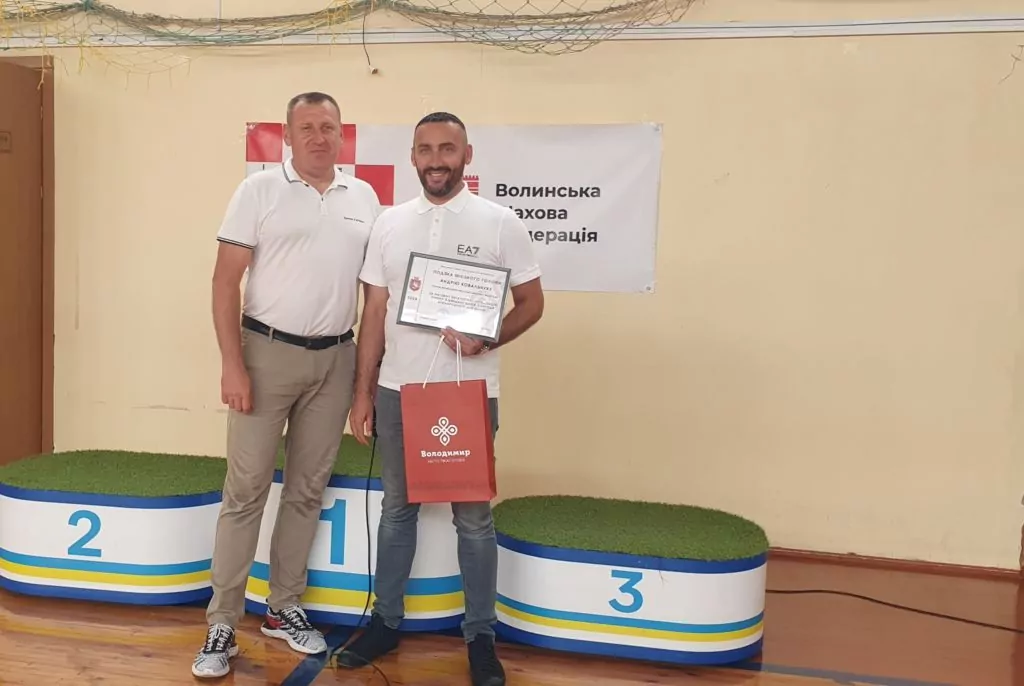 Турнір зі швидких шахів пройшов на вихідних у Володимирі 15