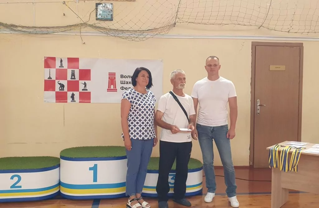 Турнір зі швидких шахів пройшов на вихідних у Володимирі 14