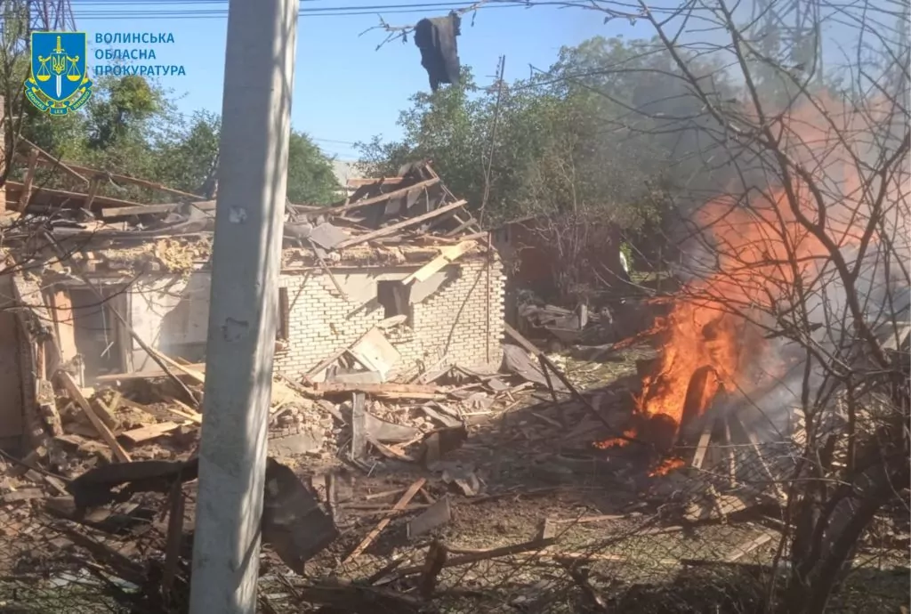 Прокуратура Волині показала наслідки «прильотів» у Луцьку 2