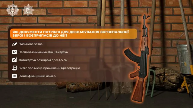 Озброєні легально: як цивільним задекларувати незареєстровану зброю 3