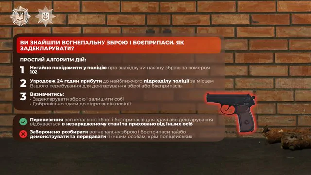 Озброєні легально: як цивільним задекларувати незареєстровану зброю 2