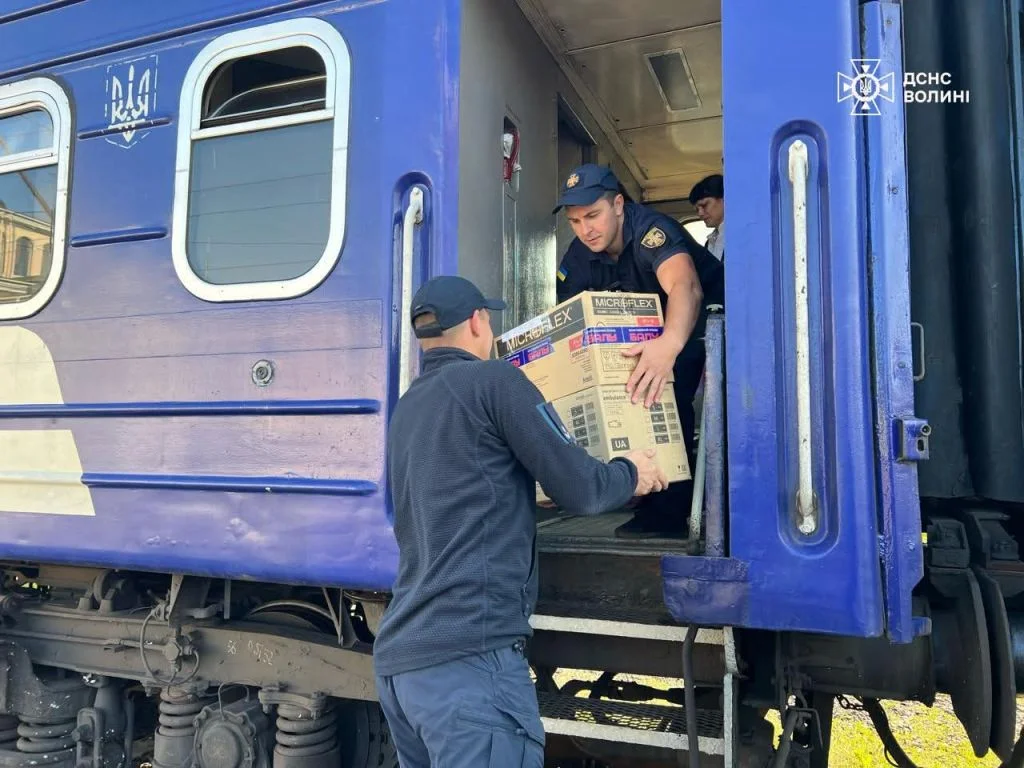 На Ковельщині зустріли евакуаційний потяг із Сумщини 6