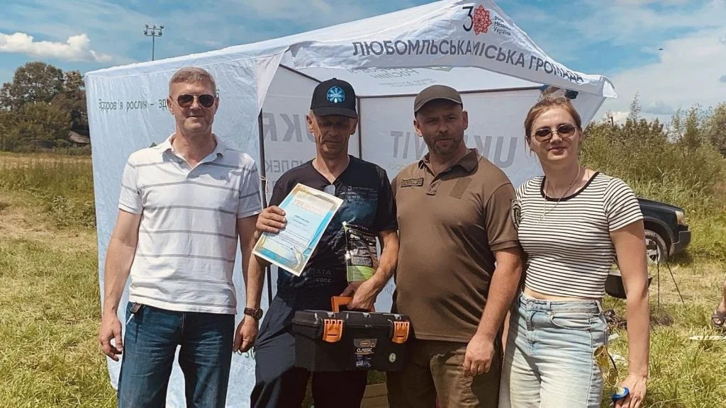 «Берег, що об’єднує»: в Любомлі відбулися змагання з риболовлі для ветеранів 2