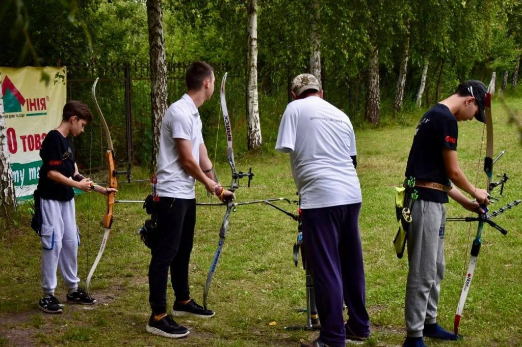 Ветеран з Нововолинська Сергій Дудік взяв участь на чемпіонаті Волині зі стрільби з лука 1